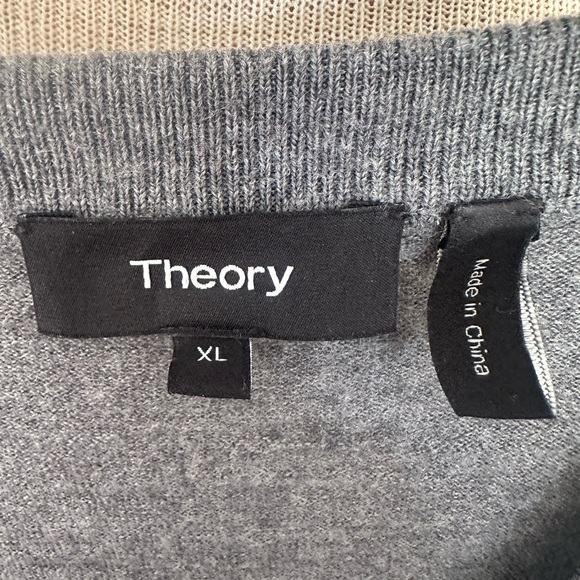 Theory women’s charcoal gray sweater, size XL - Picture 5 of 9
